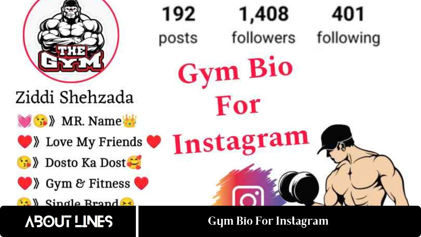 Gym Bio For Instagram